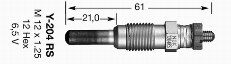 Bougie de préchauffage